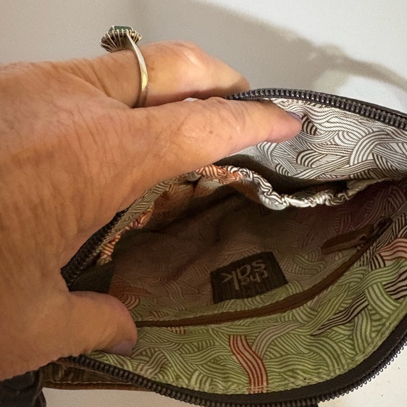 The Sak Pax Leather Purse Crossbody Satchel Bag - Picture 7 of 9